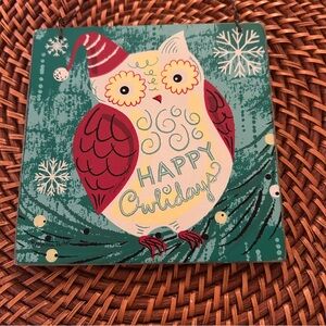Festive Owl Wall Art
